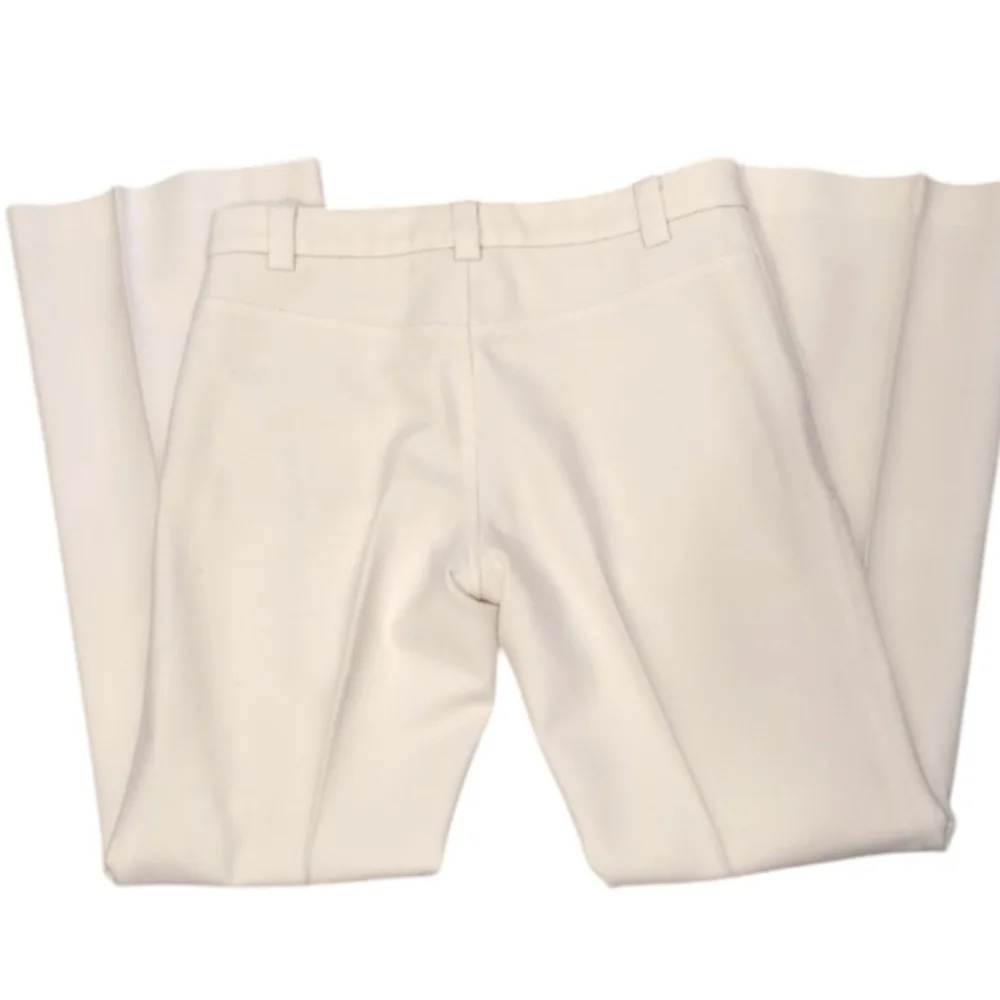 Banana Republic Women's Wool Cream Dress Pants Size 6 - Picture 5 of 8